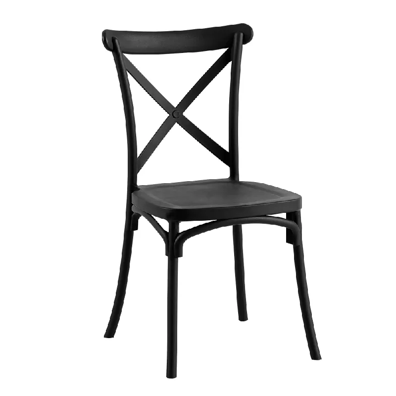Scaun, pliabil, negru, SAVITA | Produs de top