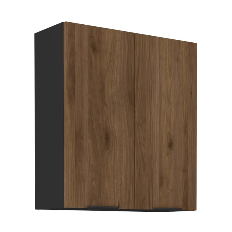 Dulap superior, nuc okapi/negru, MENZO 80 G-90 2F | Produs popular