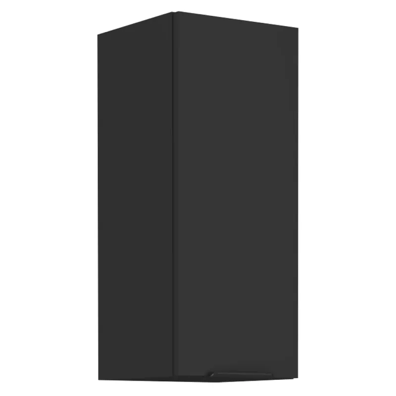 Dulap superior, negru, SIBER 30 G-72 1F - Nu rata