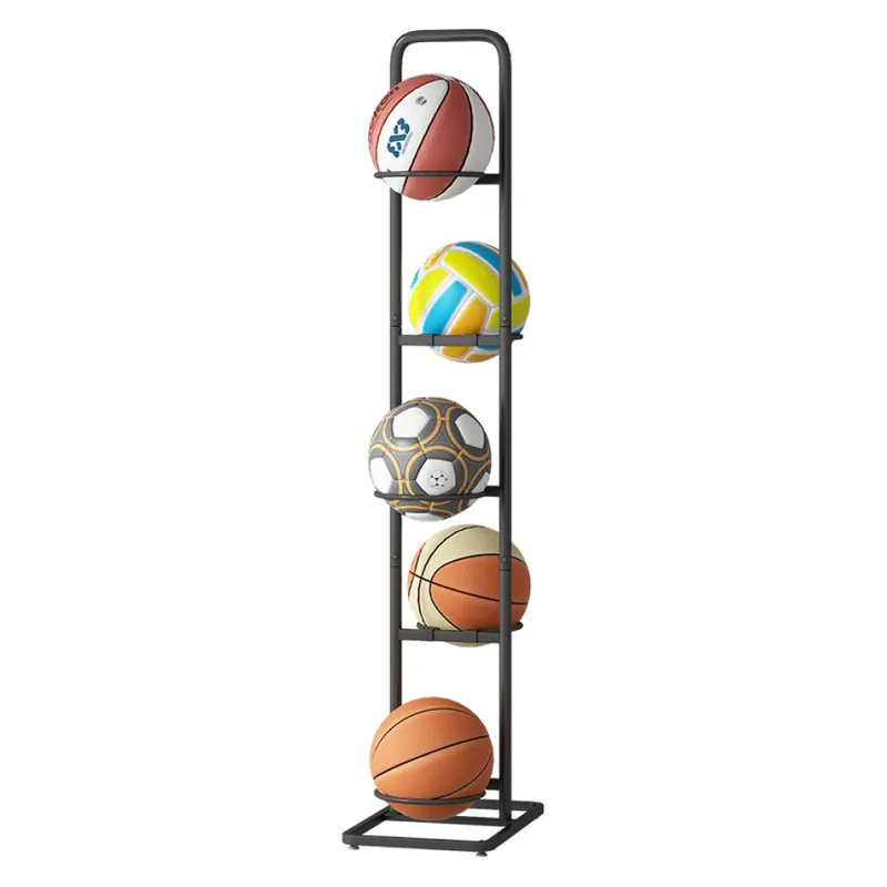 Suport pentru mingi, negru, metal, LOBY | Ultima lansare