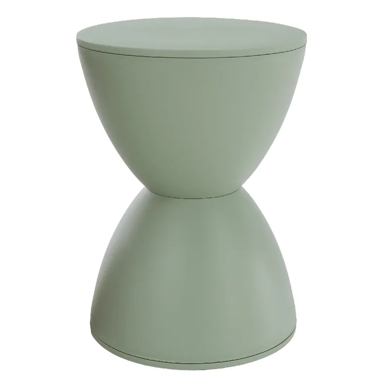 Cumpărături sigure - Taburet, verde, plastic, ABRAM