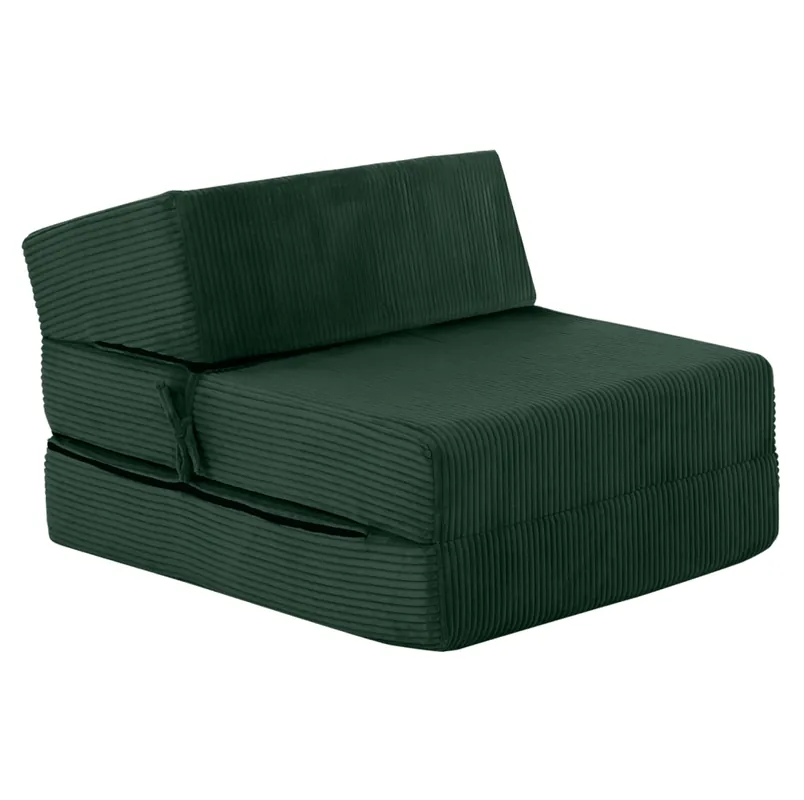 Saltea/fotoliu extensibil, 2în1, verde, MALEN | Produs nou