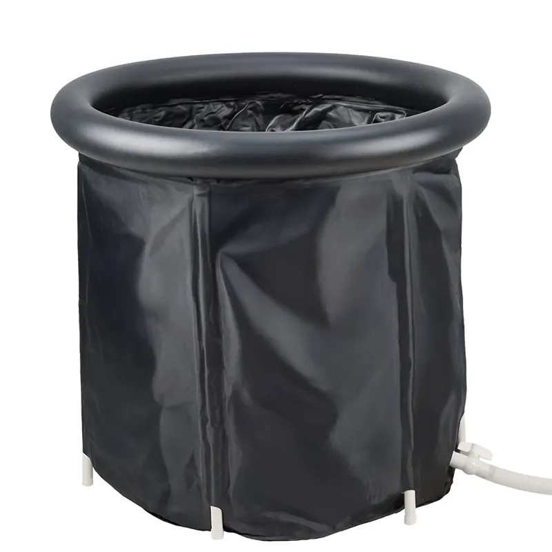 Cuvă de răcire portabilă, neagră, 330 l, OTUZO | Reduceri