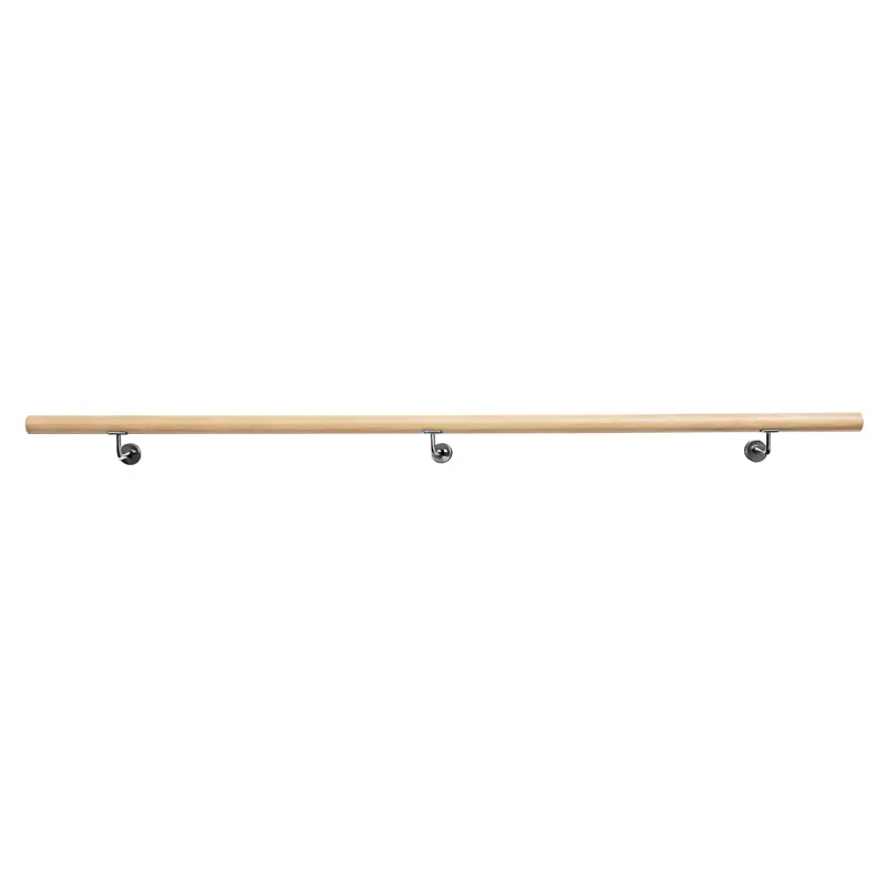 Bară/balustradă, lemn masiv, natural, 200 cm, MANEL TYP 2 - Produs apreciat