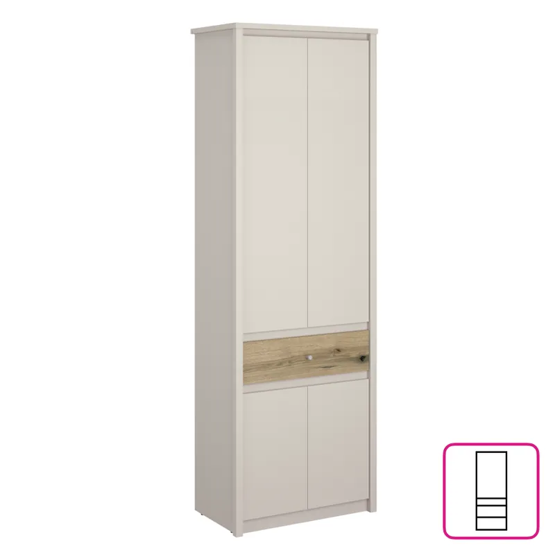 Selecție de top - Dulap, caşmir/stejar evoke, KAROS 4D1S/70