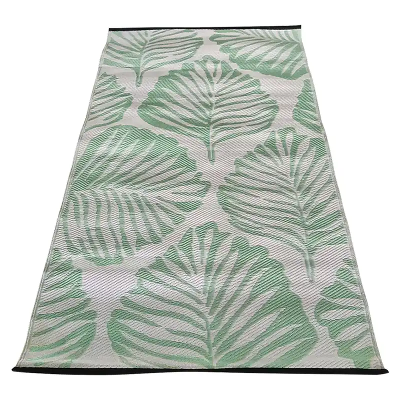 Ofertă pentru o perioadă limitată | Covor de terasă, verde/alb/model, 120x185, MEIRIN TYP 2