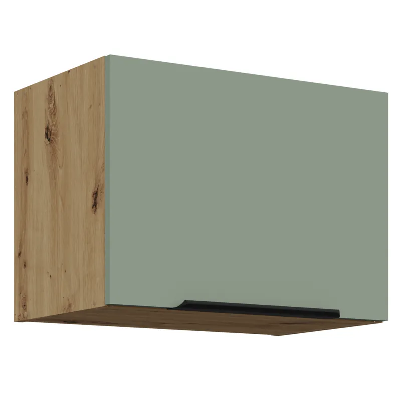 Dulăpior superior, aquamarine/stejar artisan, ARSANY 50 GU-36 1F | Produs premium