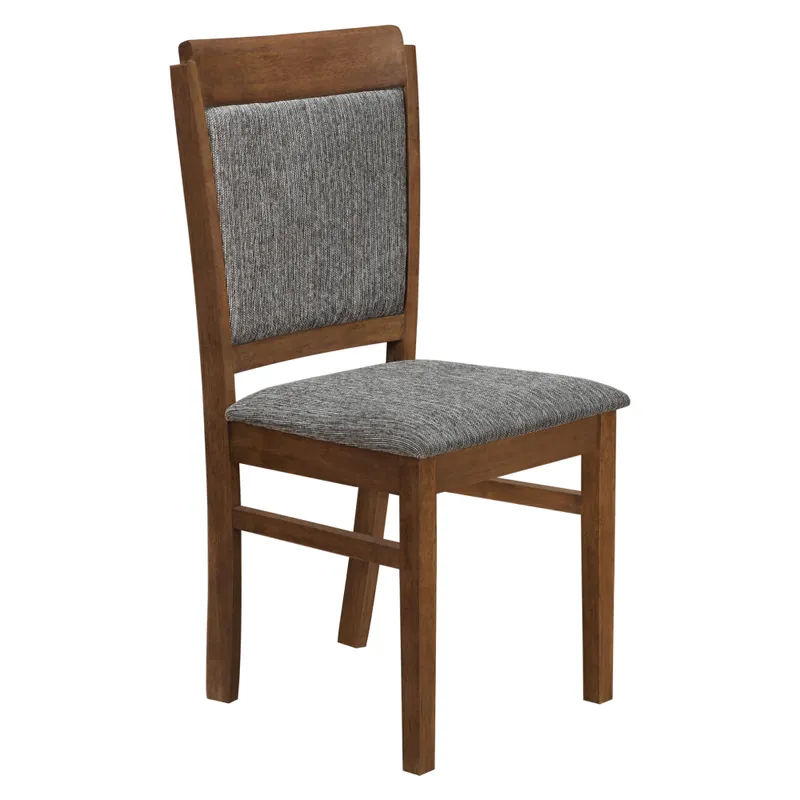 Scaun de sufragerie, nuc/maro, LUXA - Calitate de top