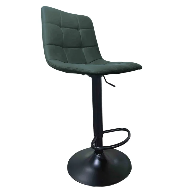 Scaun de bar, verde/negru, LAHELA NEW | În topul vânzărilor