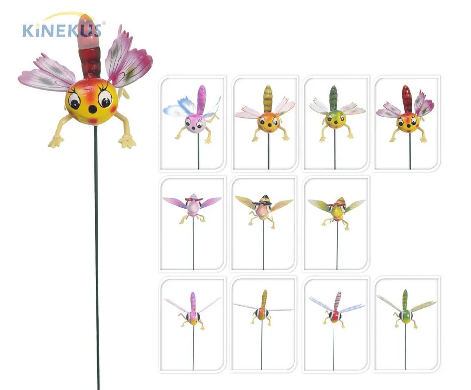 Retur gratuit | Decorațiune insectă pe un băț colorat