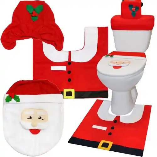 Calitate de top | Covor de baie - set de Crăciun Ruhhy 22360 (acțiune)