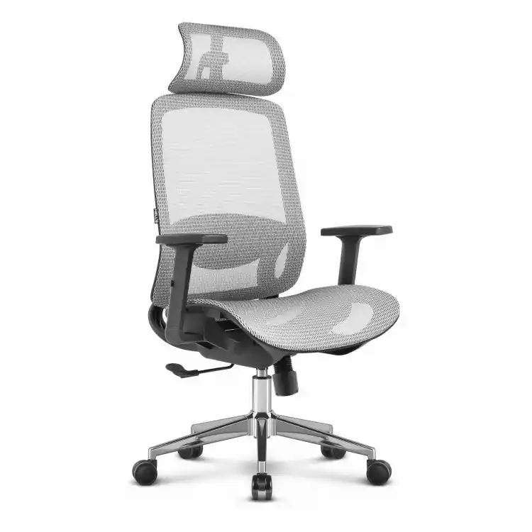 Scaun de birou din material textil gri-negru HELLS Chair HC-1042 - Cumpără online