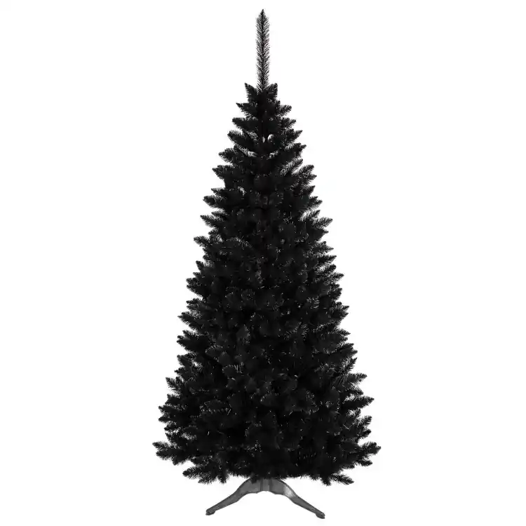 Ofertă exclusivă | Brad de Crăciun de molid dens negru - 220 cm