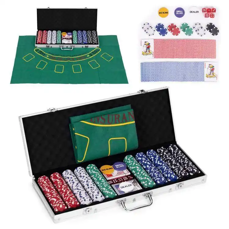Reducere | Set de poker - 500 de jetoane