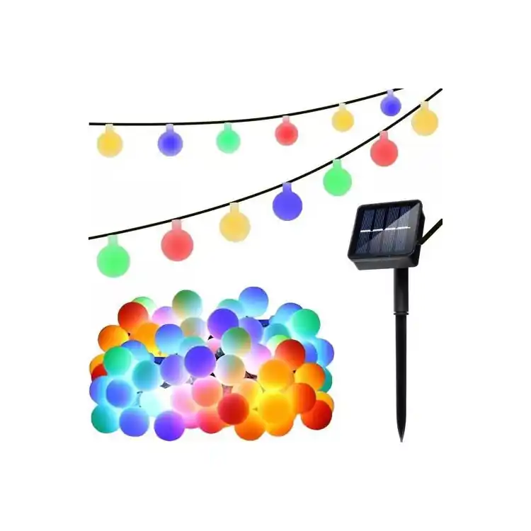 Comandă acum - Ghirlandă colorată cu luminite - 7 m