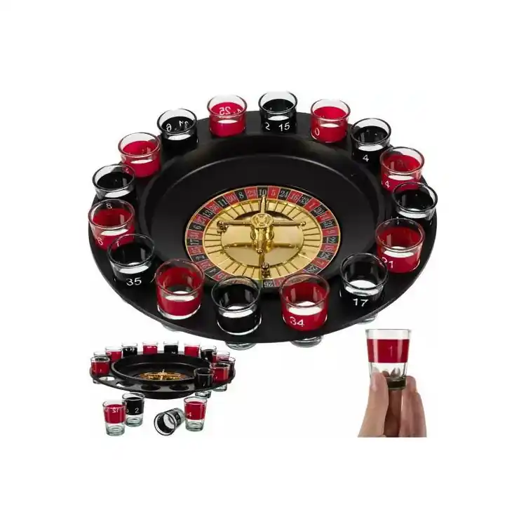 Produs de top - Ruleta cu alcool + pahare