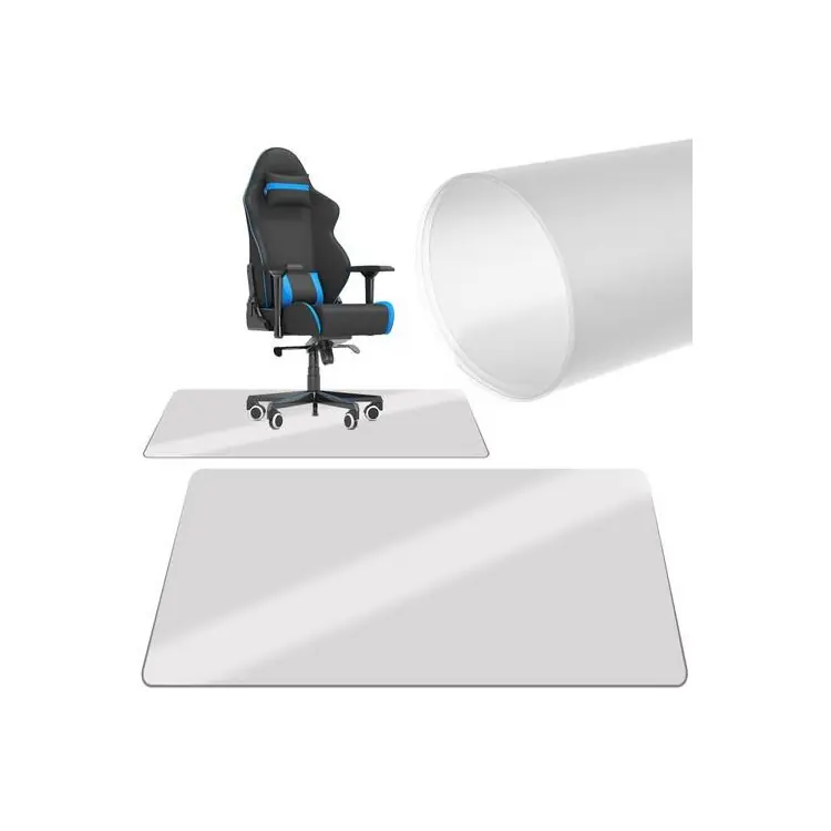 Livrare expres - Covoraș de protecție sub scaun 100x140cm - lăptos