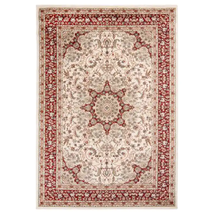 Direct din fabrică - Covor vintage cu model roșu