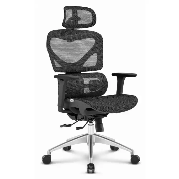 Economii suplimentare | Scaun de birou negru HELLS CHAIR HC- 1056