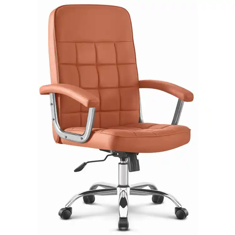 În stoc | Scaun de birou maro Scaun HELLS HC-1020