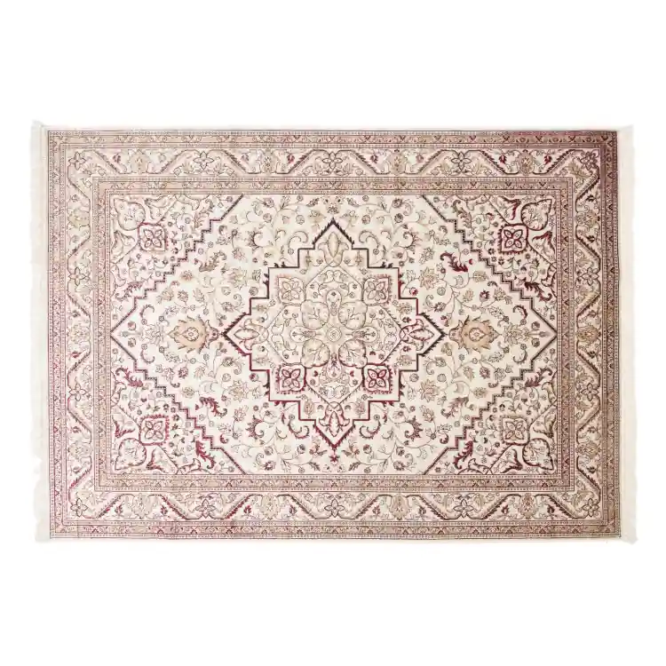 În topul vânzărilor - Covor vintage crem
