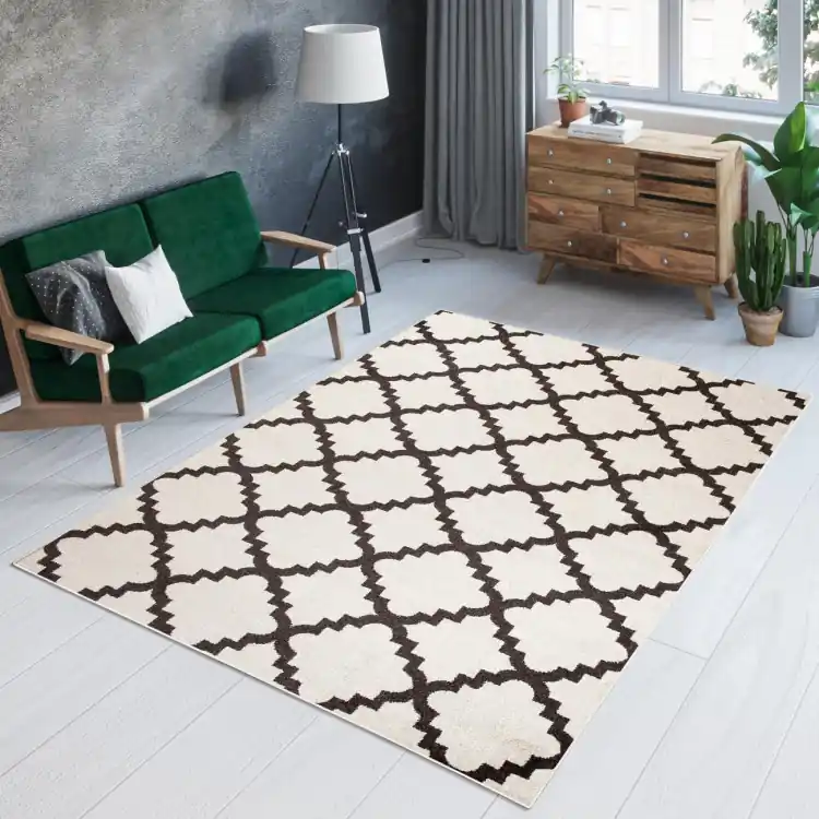 Produs nou lansat - Covor cu model crem