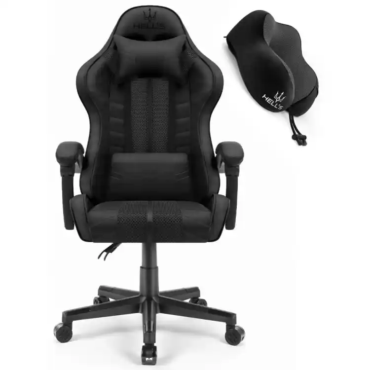 Scaun de joacă din material textil HELL‘S CHAIR negru | Acum disponibil