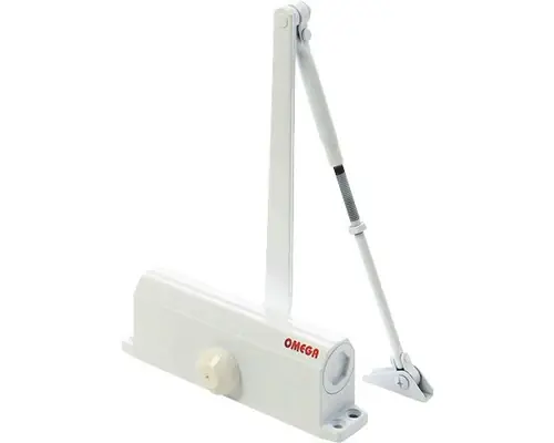 Ofertă specială - Amortizor Usa Omega Ts 605 Pentru 80-120kg, Alb, Ax Cu Rulment