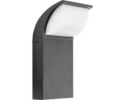 Produs adăugat recent - Aplica Cu Led Integrat Hongkong 9w 660 Lumeni, Pentru Exterior Ip65, Negru