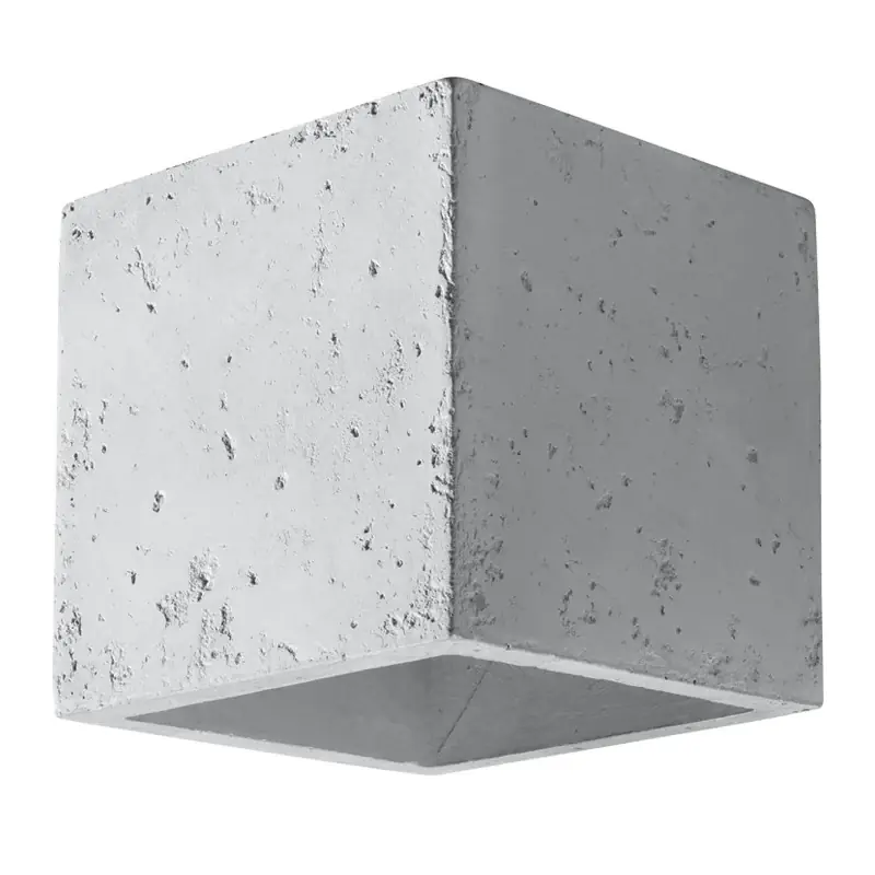 Aplica QUAD Sollux, GU10, LED, BETON, Boho design, Gri - Promoție specială