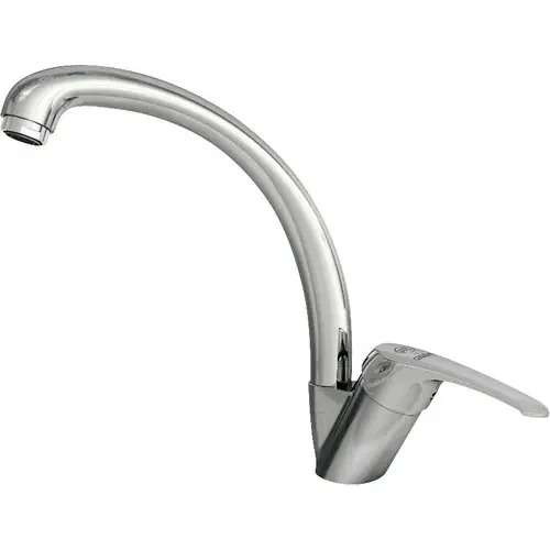 Baterie bucatarie Fat by Guglielmi monocomanda, crom, 240 mm - Economisește mai mult