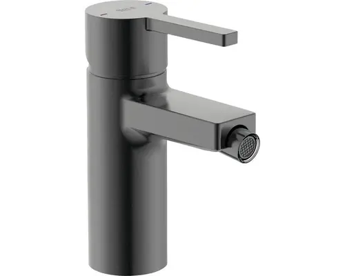Produs apreciat - Baterie bideu monocomanda Roca Naia brushed titanium black