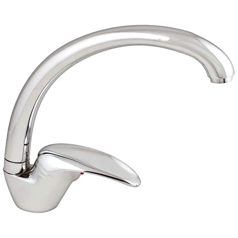 Cumpără azi - Baterie bucatarie Alveus GM 130 CHR, pipa inalta, rotativa, Crom