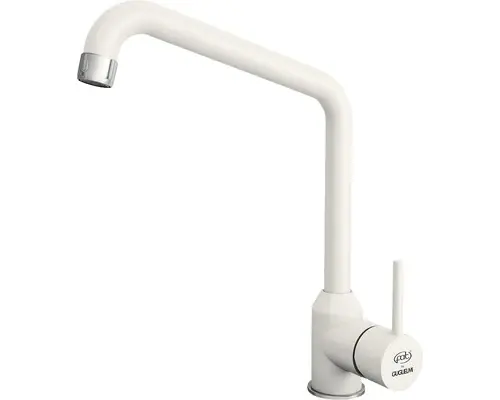 Produs vedetă - Baterie bucatarie monocomanda Impact, pipa inalta, cartus cu disc ceramic 40 mm, aerator, bej deschis