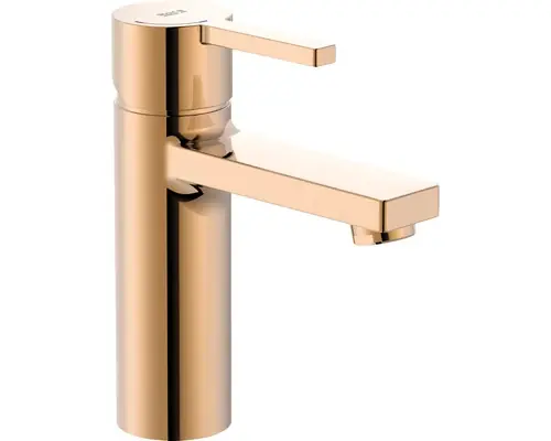 Doar azi | Baterie lavoar monocomanda Roca Naia tehnologie Cold Start rose gold