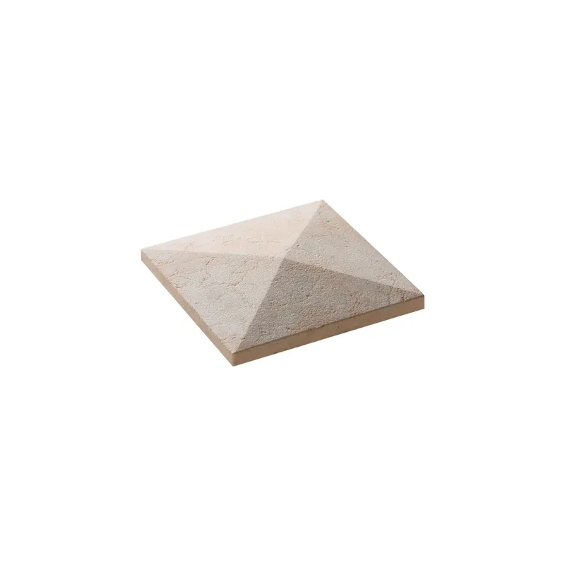Capac stalp gard Roma, din piatra compozita - 40x40x6 (Lxlxh cm) - Expediere rapidă