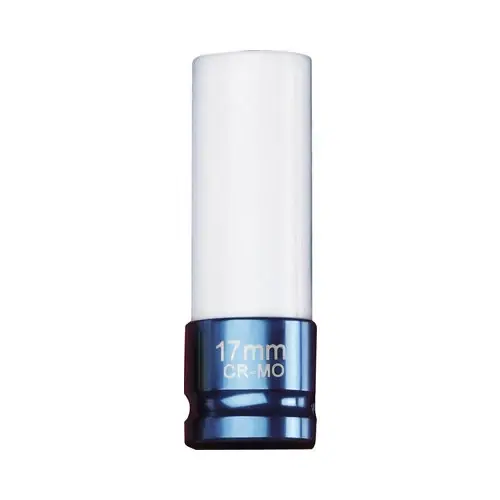 Ofertă online - Cap cheie tubulara WGB 1/2" 17mm, lunga, 6 canturi, albastra