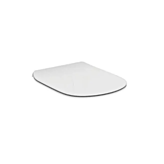 Comandă cu încredere | Capac WC Ideal Standard Tesi T352801, slim, plastic, alb