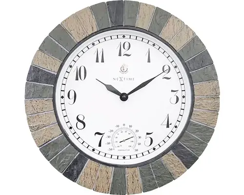 Oferta zilei - Ceas Perete Nextime Aster Large Pentru Exterior Ø 43, 5 Cm