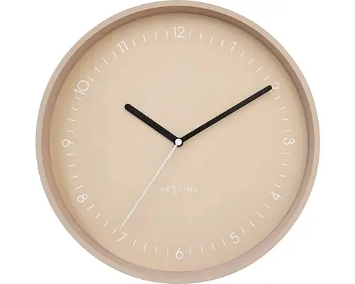 Acum disponibil - Ceas Perete Nextime Berlin Roz Somon Ø 30 Cm