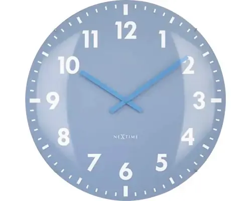 Doar săptămâna aceasta - Ceas Perete Nextime Duomo Albastru Ø 50 Cm
