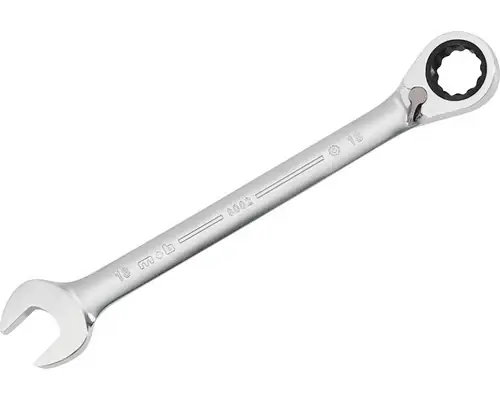 Cheie Combinata Mob 24mm, Fixa & Inelara Cu Clichet Reversibil, Crom-vanadiu - Calitate excelentă