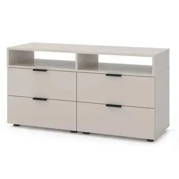 Reducere suplimentară | Comodă TV Nex Home A020, 1200x420x625mm, PAL, Cashmere