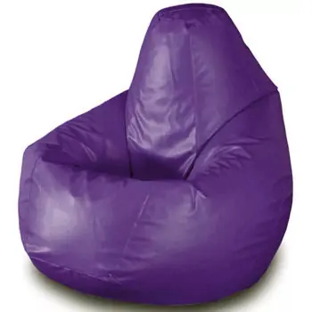 Selecție de top - Fotoliu BeanBag BeanBag BM0574, Груша из глянцевой экокожи Max, XL, Фиолетовый
