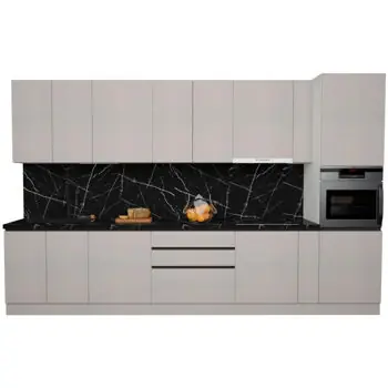 Economisește mai mult - Mobilă pentru bucatarie ArtFlame GOLA New Grey (3,6 m.l.)