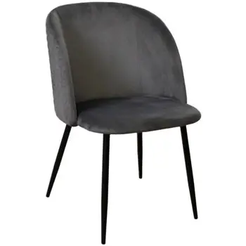 Scaun Deco Spectre Dark Grey+Black Leg | Bestseller