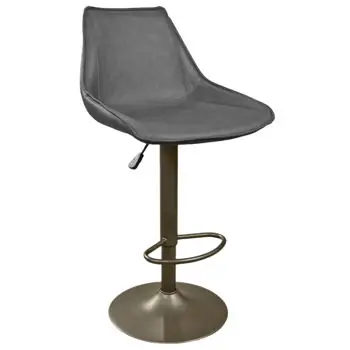 Expediere rapidă - Scaun de bar Deco SB-39 Black Grey