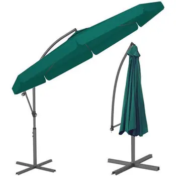 Umbrelă de gradină FunFit 300cm Green (3053) | Comandă simplu