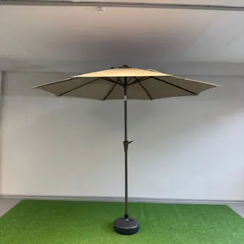 Ofertă flash | Umbrelă de gradină Hydro S 0431106, pe picior, Maro