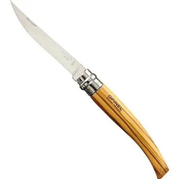Cuțit turistic Opinel Slim Olive Nr. 10 | Alegerea clienților